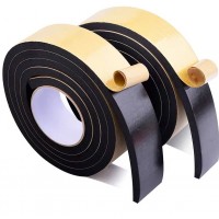 Foam Insulation Seal Tape, Single Sided Adhesive EVA Sponge Weather Strip